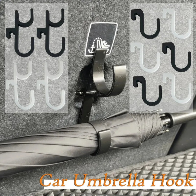 2/4PCs Car Umbrella Holder Trunk Premium Quality Replacement Accessory