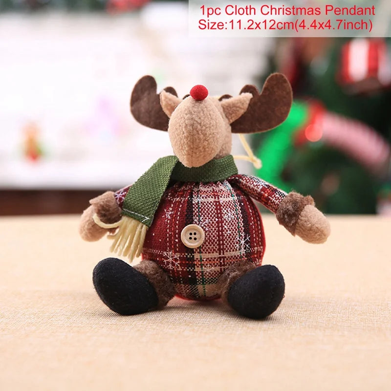Christmas Doll Ornaments Merry Christmas Decorations For Home Table Decor Xmas Gift 2026 Navidad Natal New Year Decor 2026 Noel