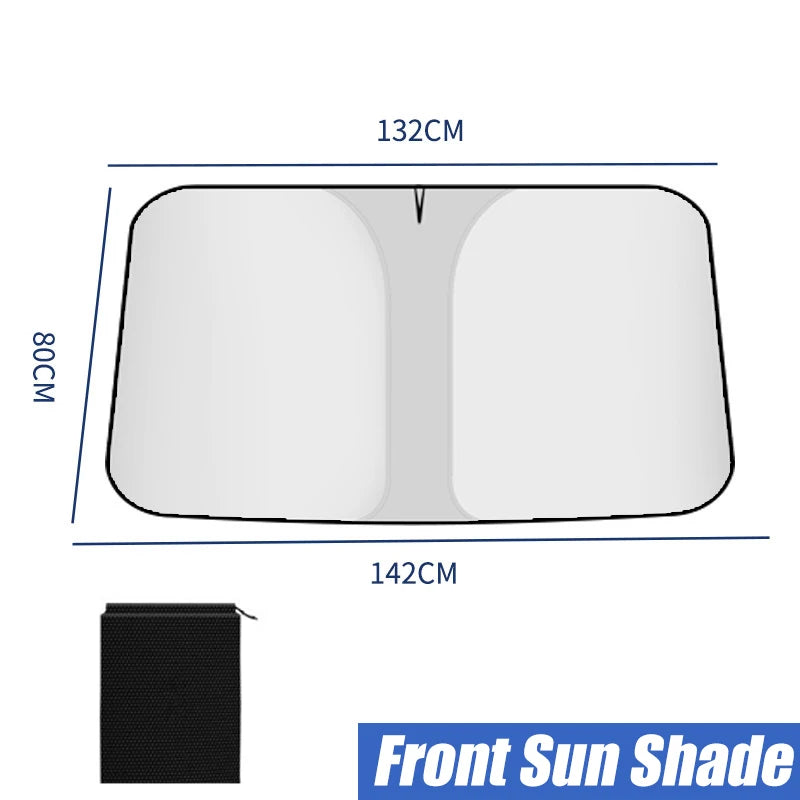 UV-Reflective Car Sun Shade Cover Car Sun Shade UV Protector