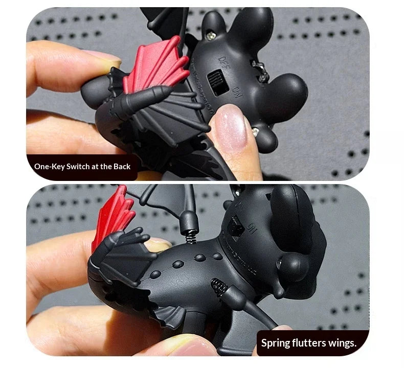 Genuine Cute Glowing Toothless Car Car Dashboard Ornament Decoration