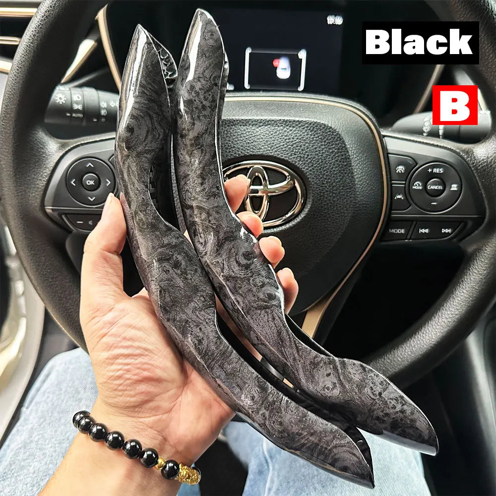 2 PCS Universal Round Car Steering Wheel Cover Anti-Slip Comfort