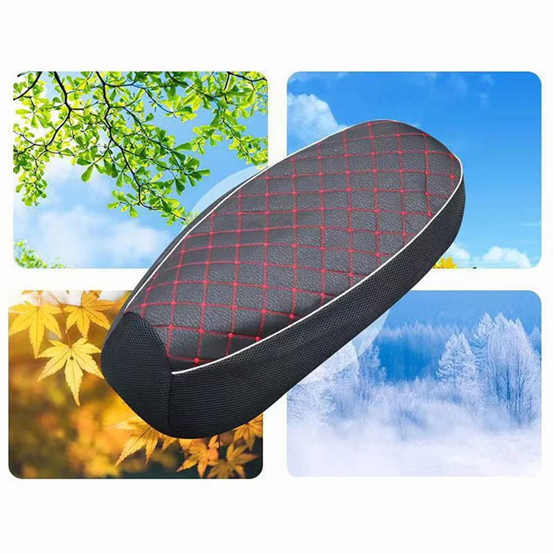 Motorcycle Seat Cover PU Leather Premium Quality Replacement Accessory