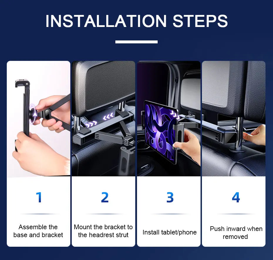 SEAMETAL Upgraded Car Headrest Phone Premium Quality Replacement Accessory
