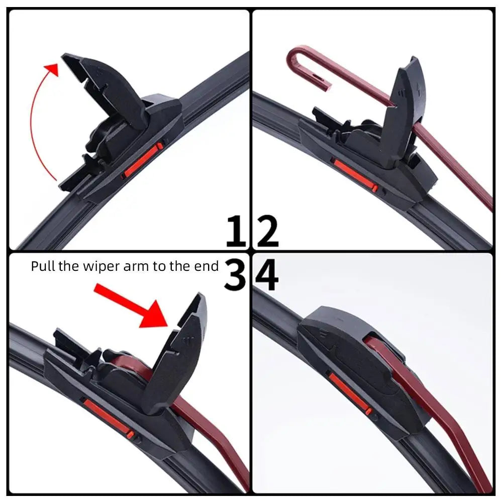 Car Windshield Wiper Blades Multi Premium Quality Replacement Accessory