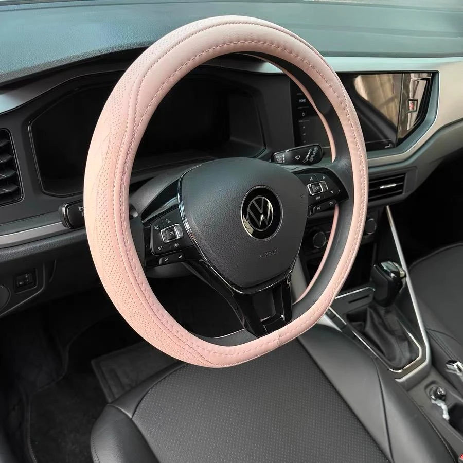 Steering Wheel Cover, Non-slip Napa Steering Wheel Cover Anti-Slip Comfort
