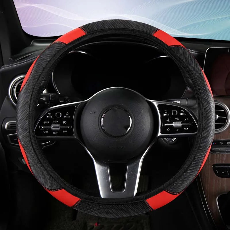 Car Steering Wheel Cover Breathable Steering Wheel Cover Anti-Slip Comfort