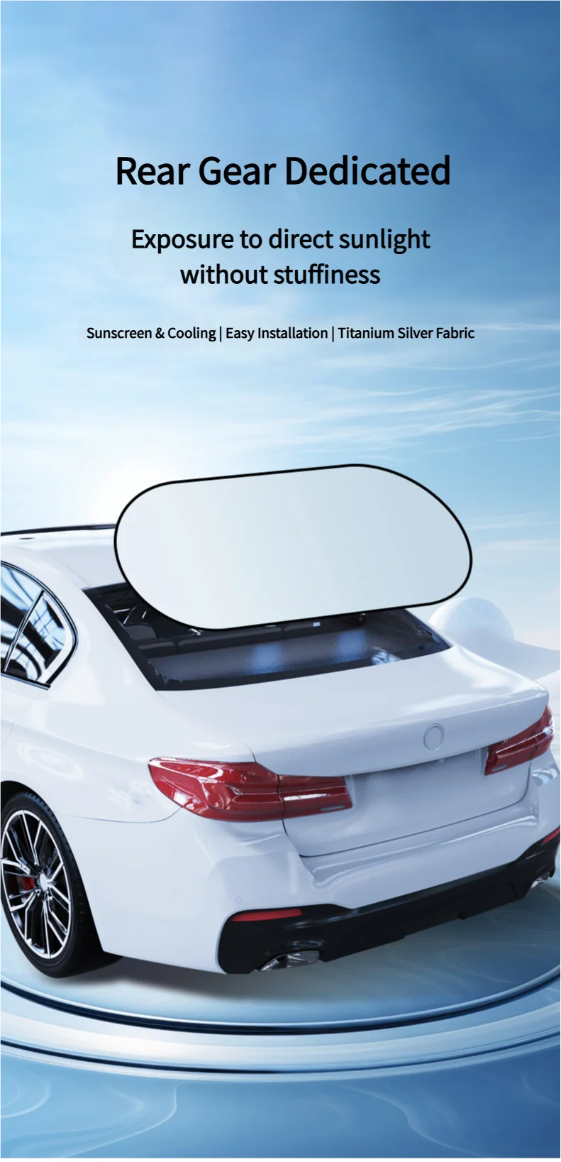 UV-Reflective Car Sun Shade Cover Car Sun Shade UV Protector