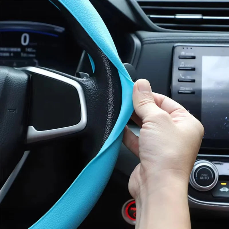 Silicone Car Steering Wheel Cover Steering Wheel Cover Anti-Slip Comfort