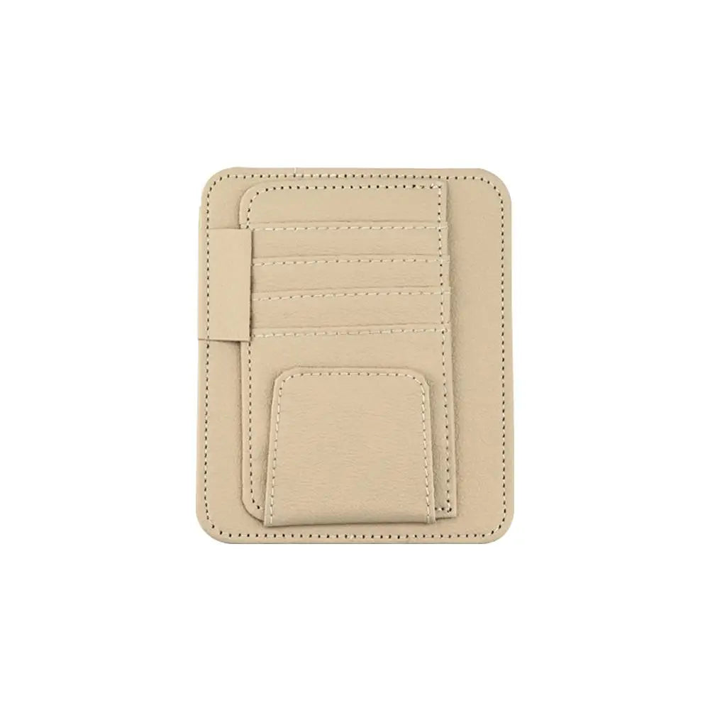 Car Sun Visor Organizer Multi-Pocket Car Sun Shade UV Protector