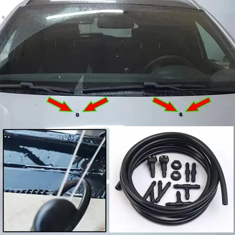 Car Auto Windshield Washer Hose Premium Quality Replacement Accessory