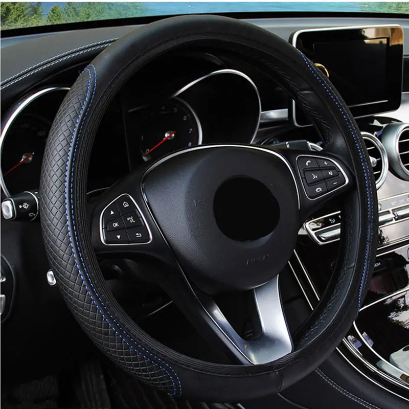 Universal Steering Wheel Cover 37/38 Steering Wheel Cover Anti-Slip Comfort
