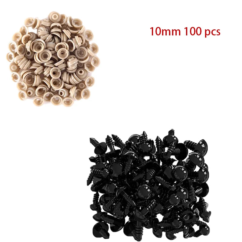 5/6//7/8/9/10/12/14/18/20mm Plastic Safety Eyes For Premium Quality Replacement Accessory