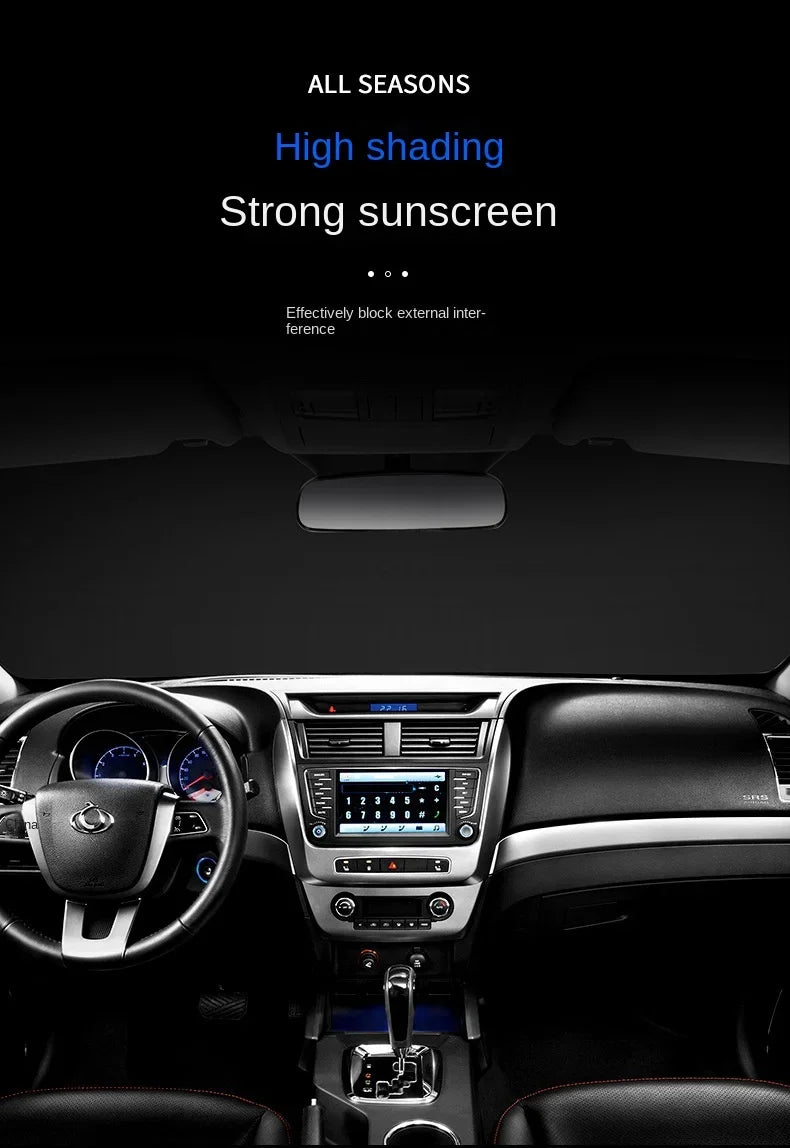 Car Magnetic Snow Shield Winter Car Sun Shade UV Protector