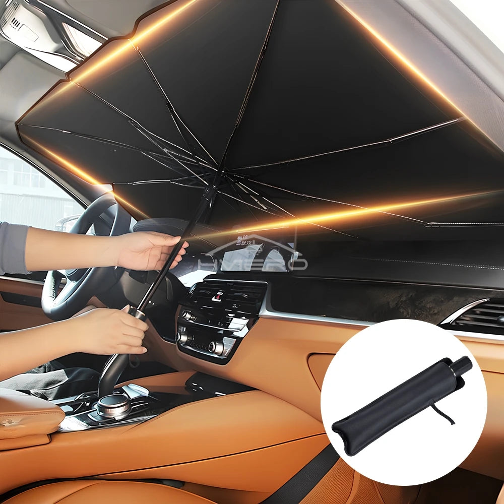 Multi Purpose Convenient Foldable Car Car Sun Shade UV Protector