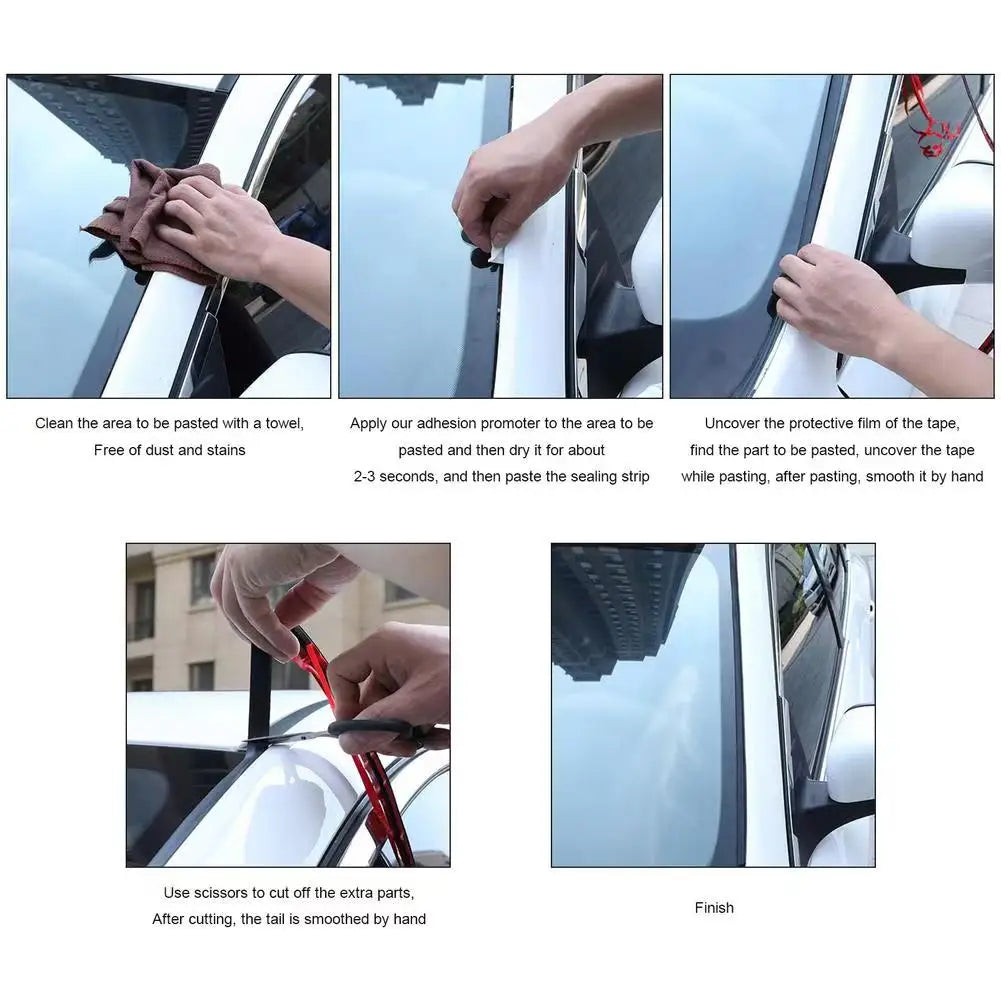 Car Seals Edge Sealing Strips Premium Quality Replacement Accessory