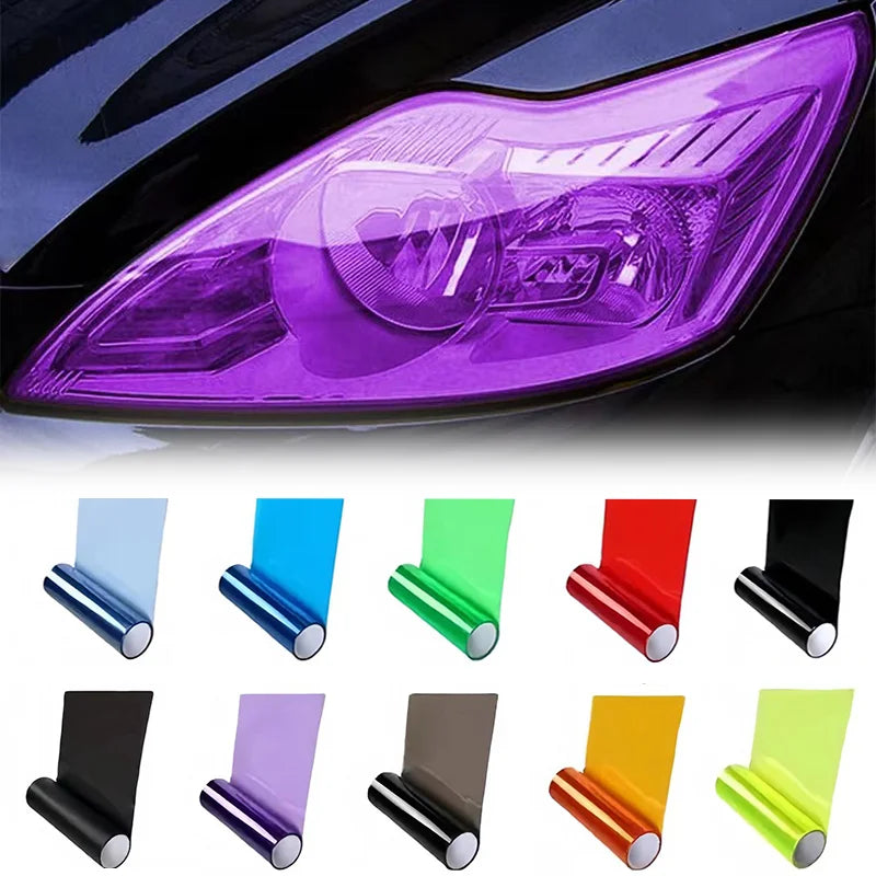 Car Headlight Taillight Protective Film Premium Quality Replacement Accessory