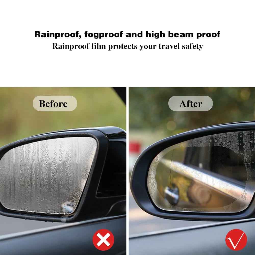 Car Rainproof Film 2 Auto Premium Quality Replacement Accessory