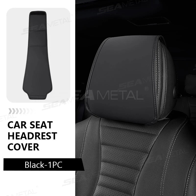 BLALION Premium Car Headrest Cover Premium Quality Replacement Accessory