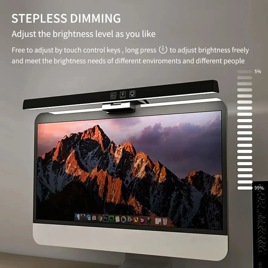 LED Monitor Light Bar 33cm LED Computer Monitor Light Bar Desk Lamp