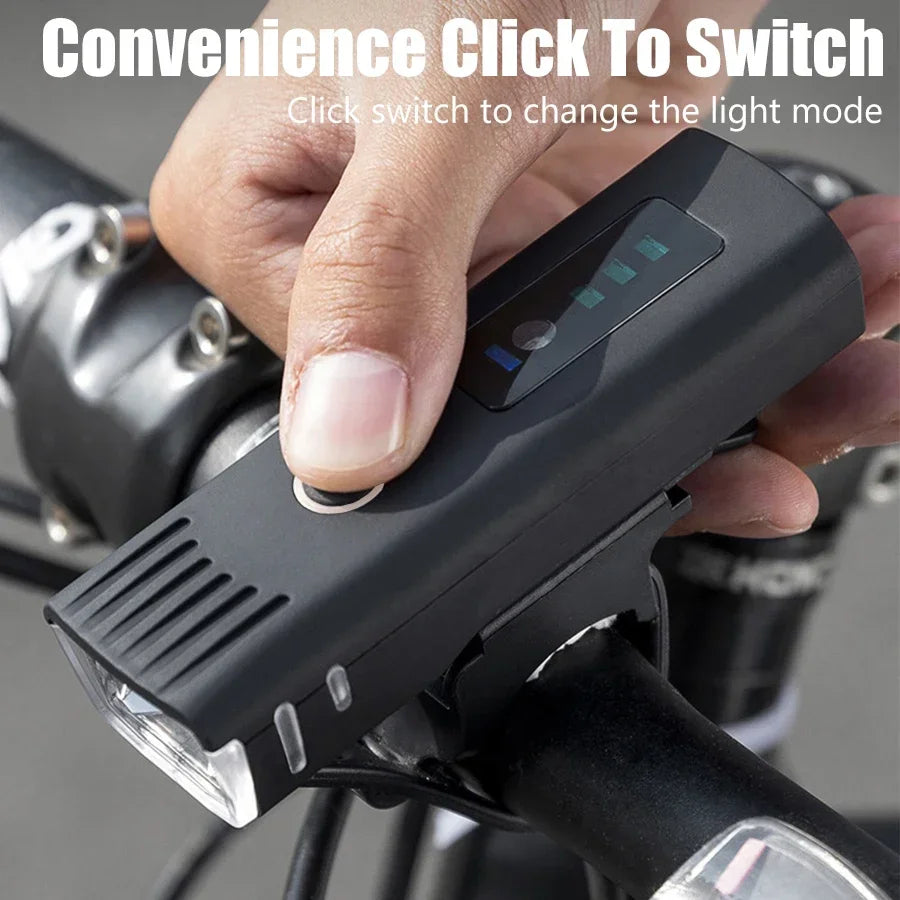 1000LM Bicycle Front Light Bright Premium Quality Replacement Accessory