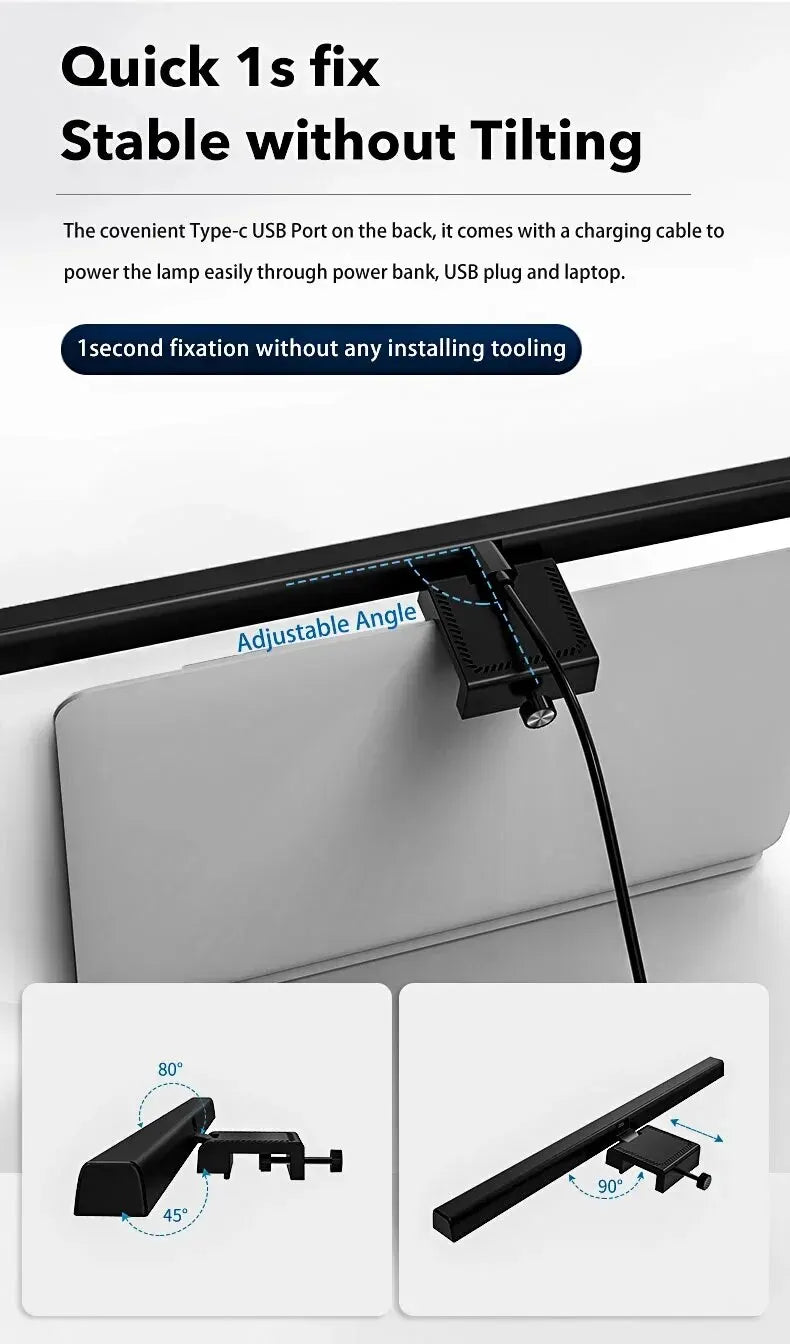 LED Desk Lamp Monitor Light LED Computer Monitor Light Bar Desk Lamp