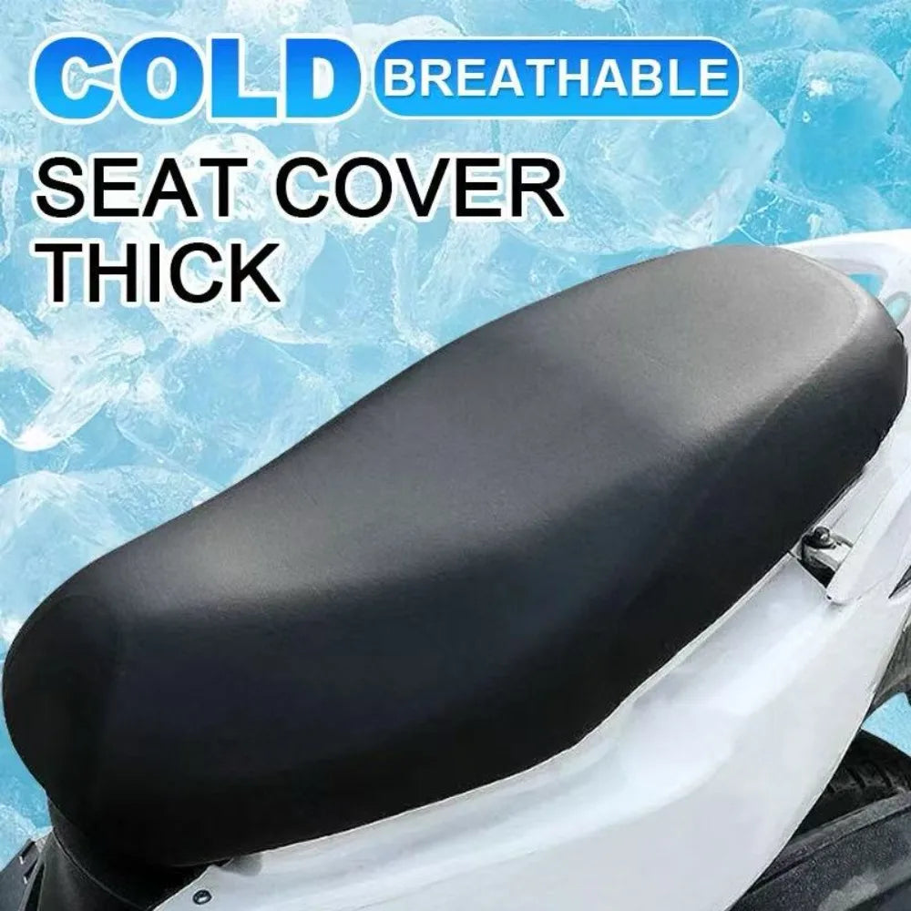 Motorcycle Seat Cover Elastic PU Premium Quality Replacement Accessory