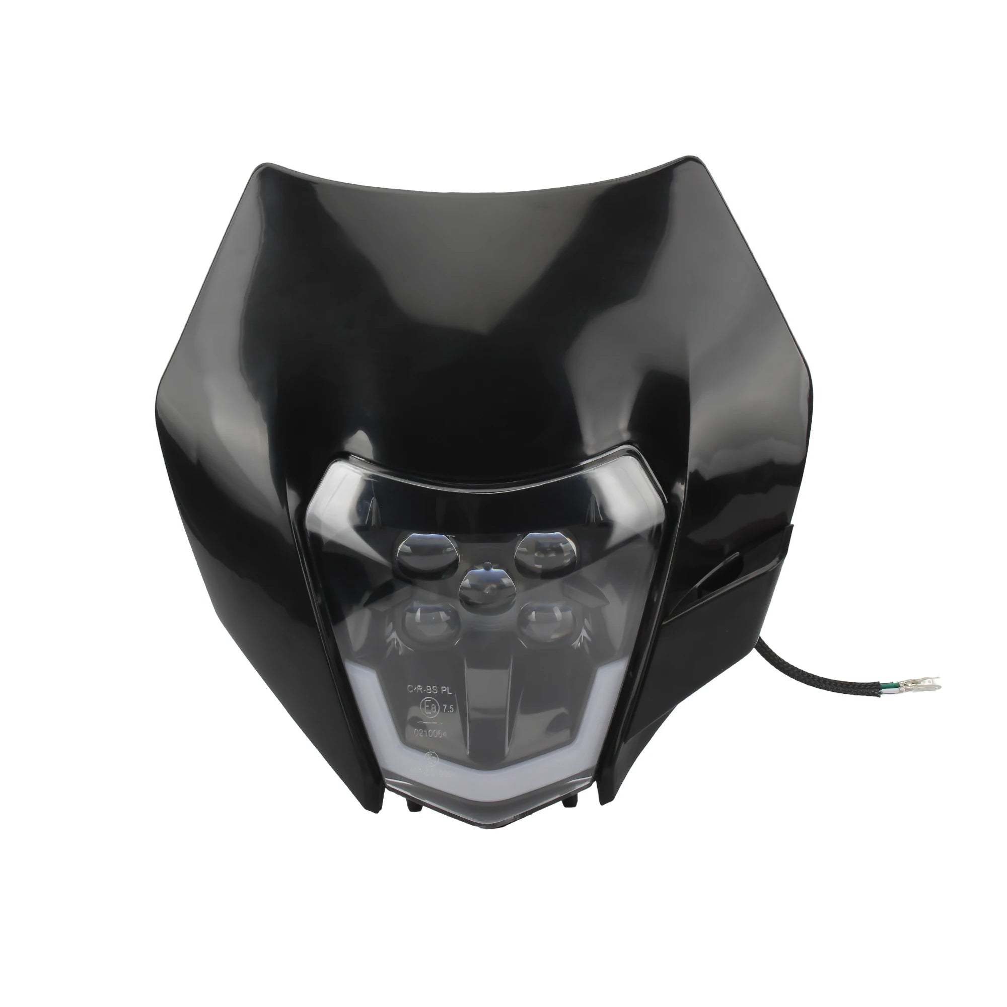 Motorcycle LED Headlight Plate for Premium Quality Replacement Accessory