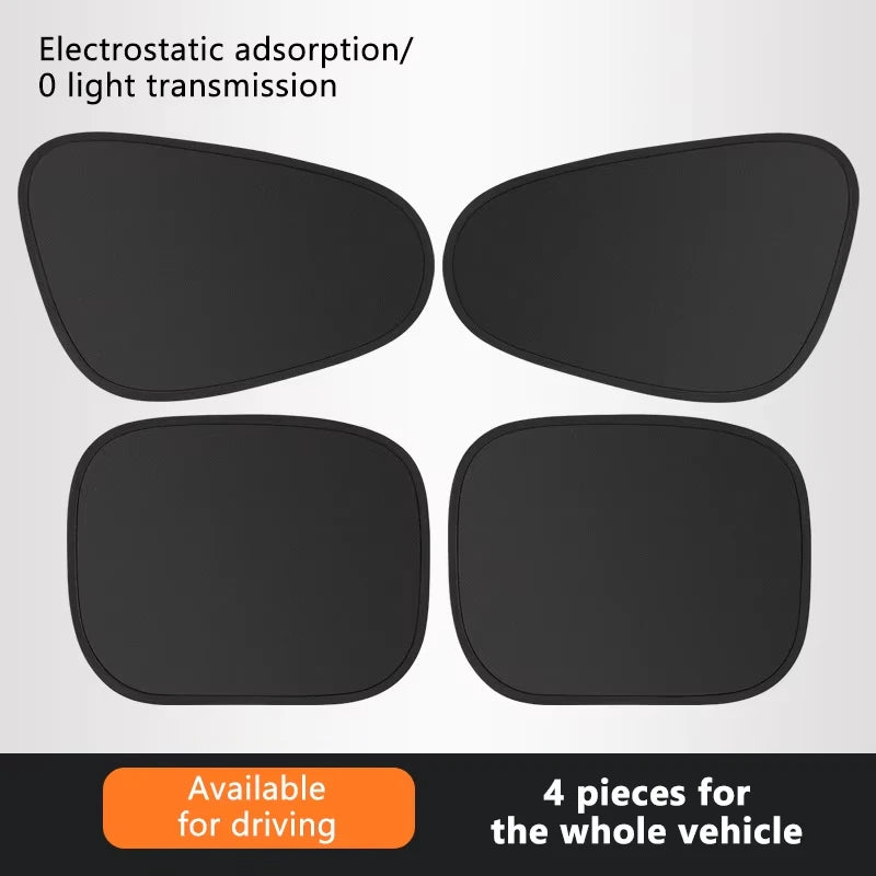 New Electrostatic Sun Visor for Car Sun Shade UV Protector