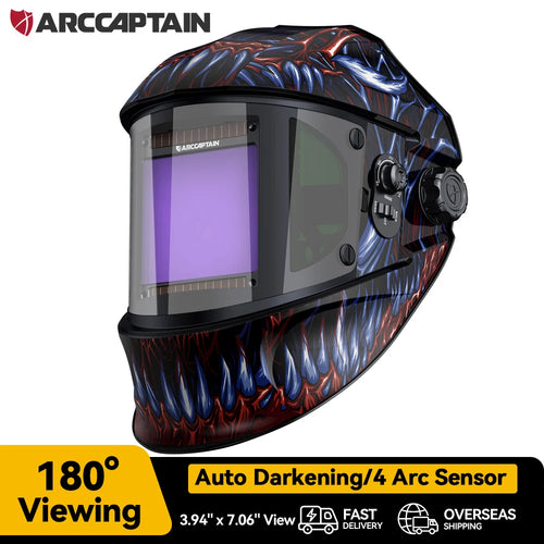 ARCCAPTAIN Welding Helmet Auto Darkening Premium Quality Replacement Accessory