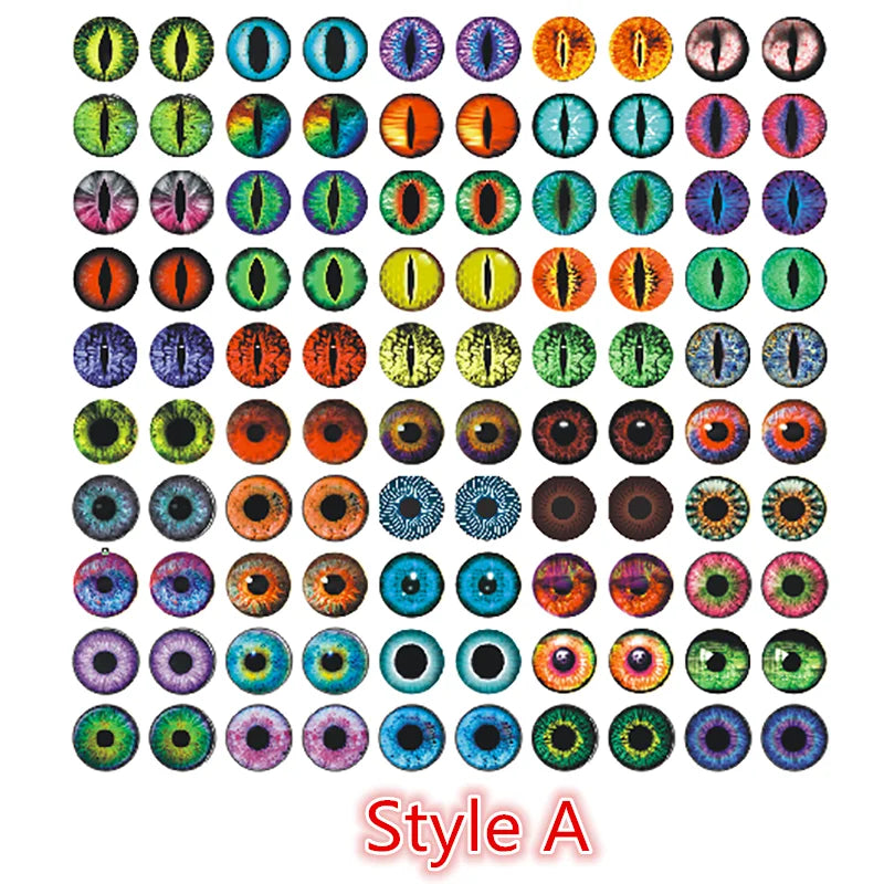 50 pairs Dragon Eyes Cat Premium Quality Replacement Accessory