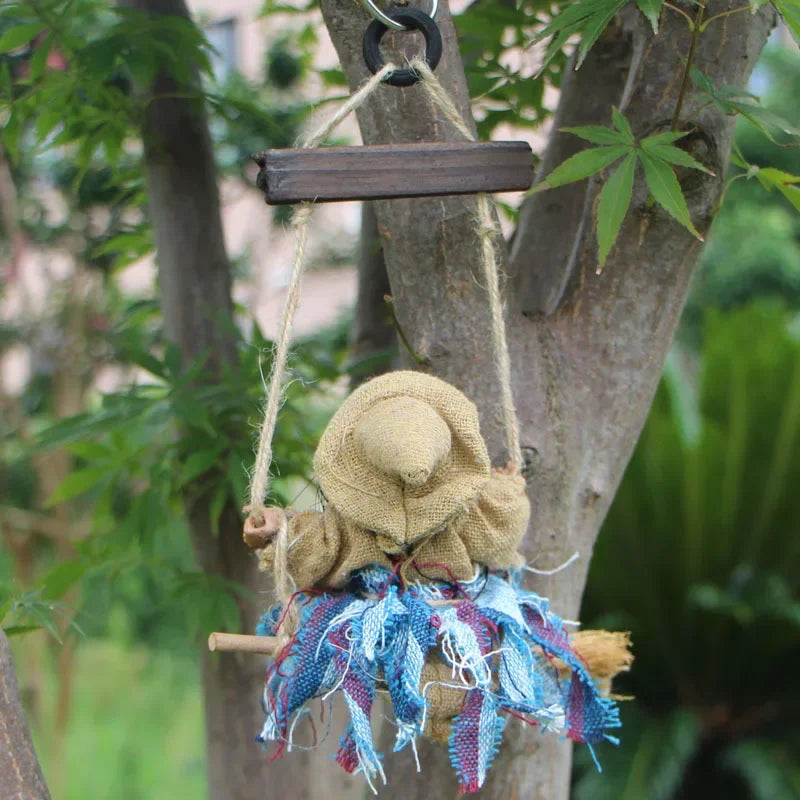 Halloween Arrangement Witch Festival Bar Decoration Horror Hanging Flying Witch