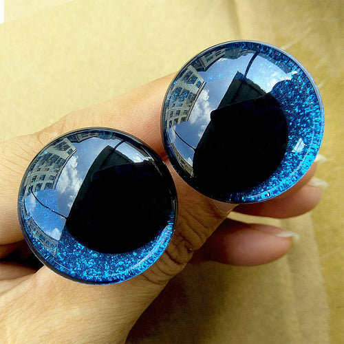 3D Glitter Eyes For Crochet Doll Making Safety Eyes Craft Supply