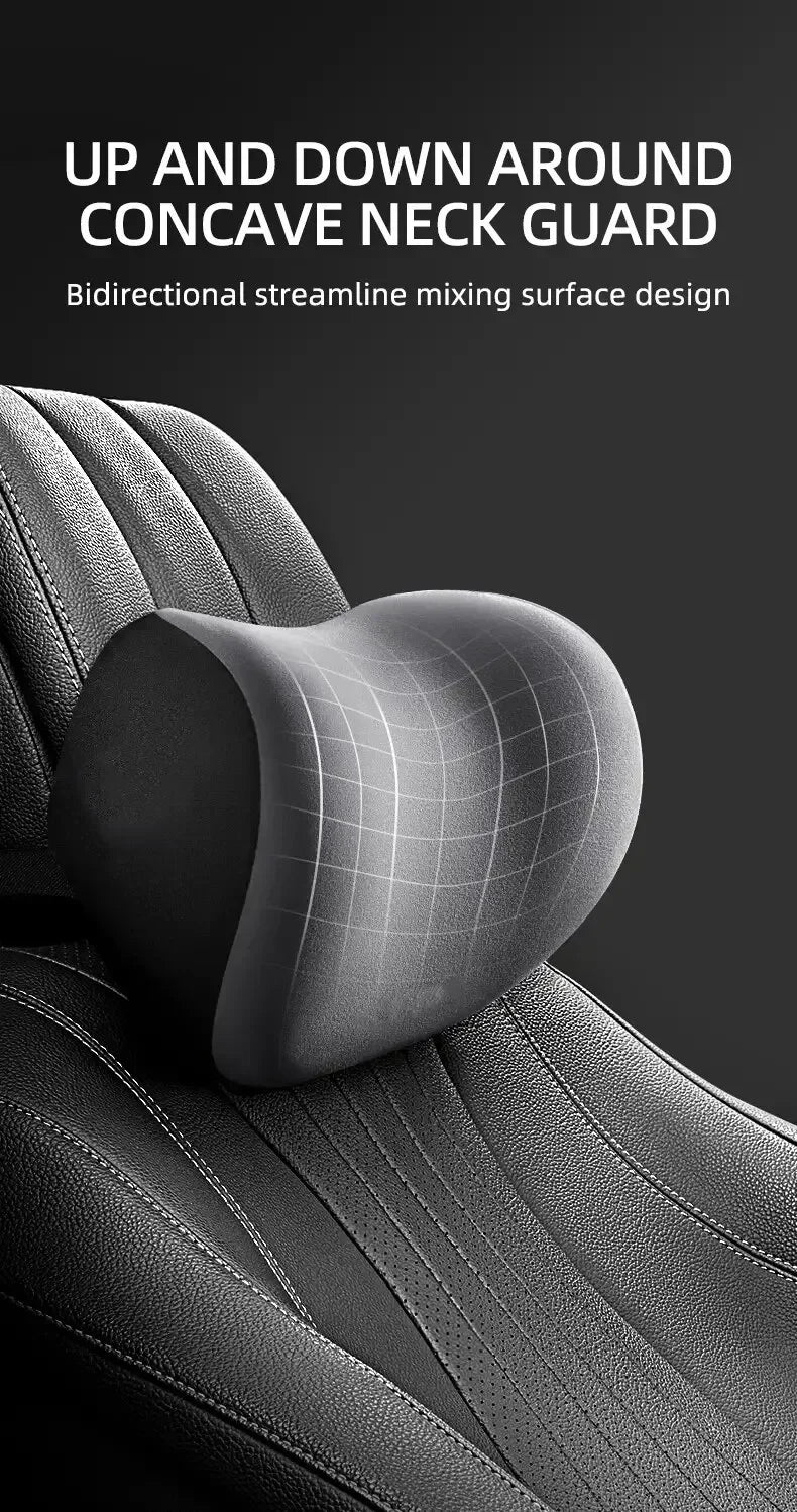 Ergonomic Car Headrest and Lumbar Premium Quality Replacement Accessory
