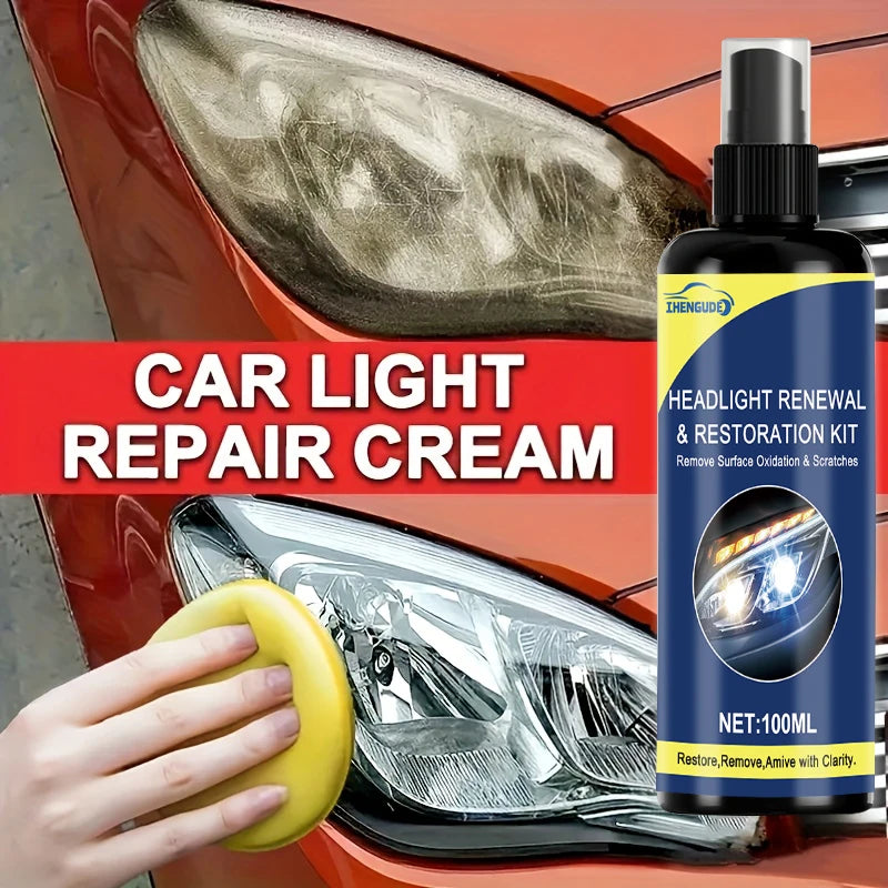 100ml Ceramic Headlight Restoration Spray Premium Quality Replacement Accessory