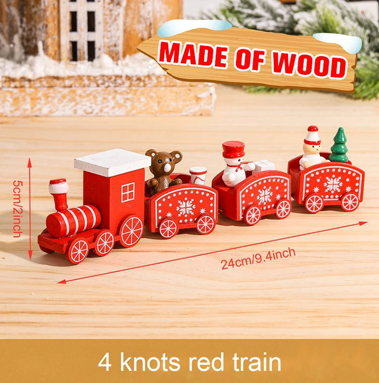Christmas Train Merry Christmas Decorations For Home Ornament Xmas Navidad Noel Gifts Happy New Year 2026 Gifts