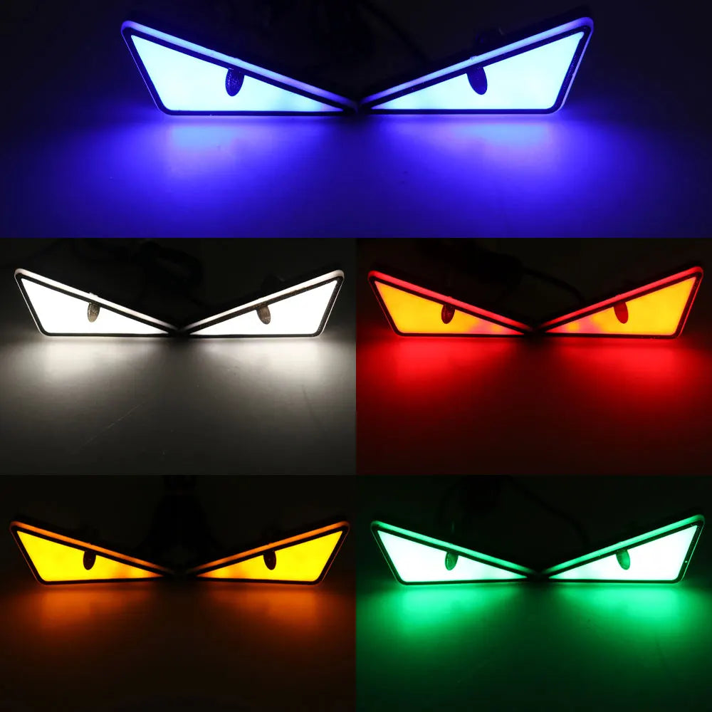 Universal Car LED Devil Eyes Premium Quality Replacement Accessory