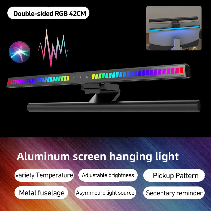 Computer Monitor Light Bar RGB LED Computer Monitor Light Bar Desk Lamp