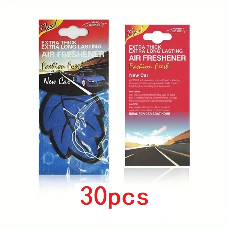 3-60pcs Car Air Freshener Natural Premium Quality Replacement Accessory