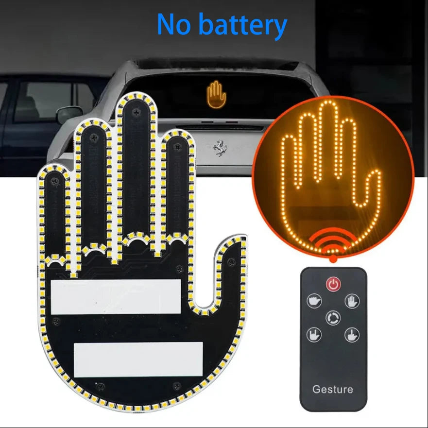 Car Finger Light With Remote Premium Quality Replacement Accessory