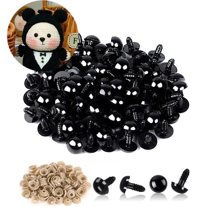5/6//7/8/9/10/12/14/18/20mm Plastic Safety Eyes For Premium Quality Replacement Accessory
