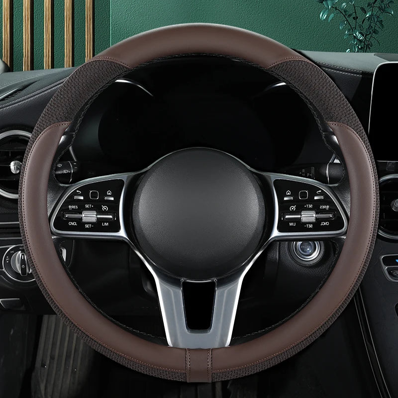 Car Steering Wheel Cover Premium Steering Wheel Cover Anti-Slip Comfort