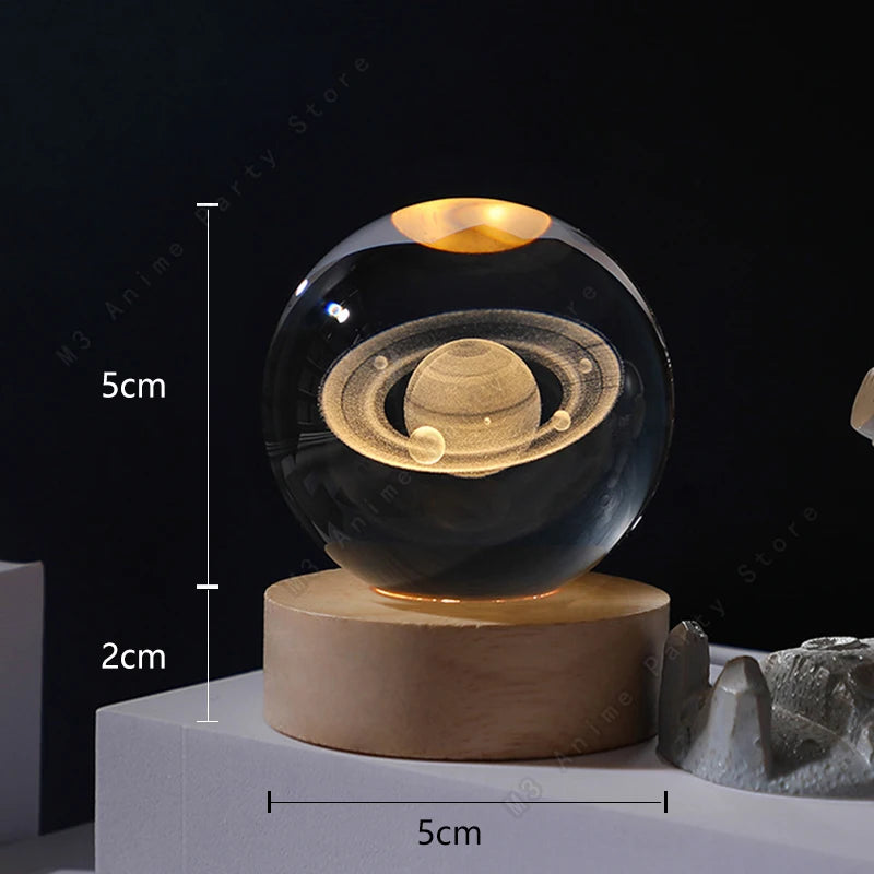 Unique 3D Crystal Ball Night Premium Quality Replacement Accessory