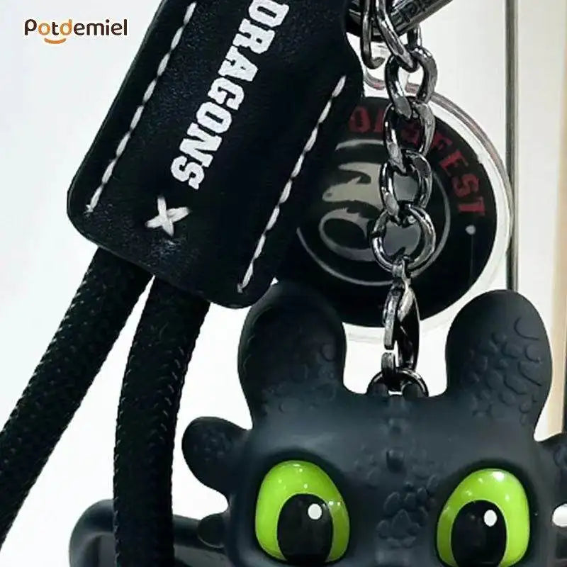 Genuine Cute Glowing Toothless Car Car Dashboard Ornament Decoration