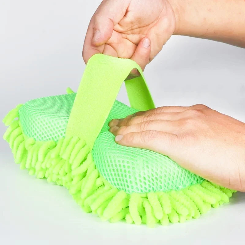 Microfiber Car Wash Sponge Cleaning Premium Quality Replacement Accessory