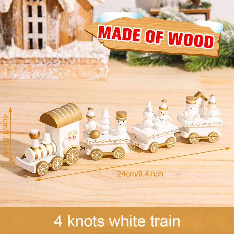 Christmas Train Merry Christmas Decorations For Home Ornament Xmas Navidad Noel Gifts Happy New Year 2026 Gifts