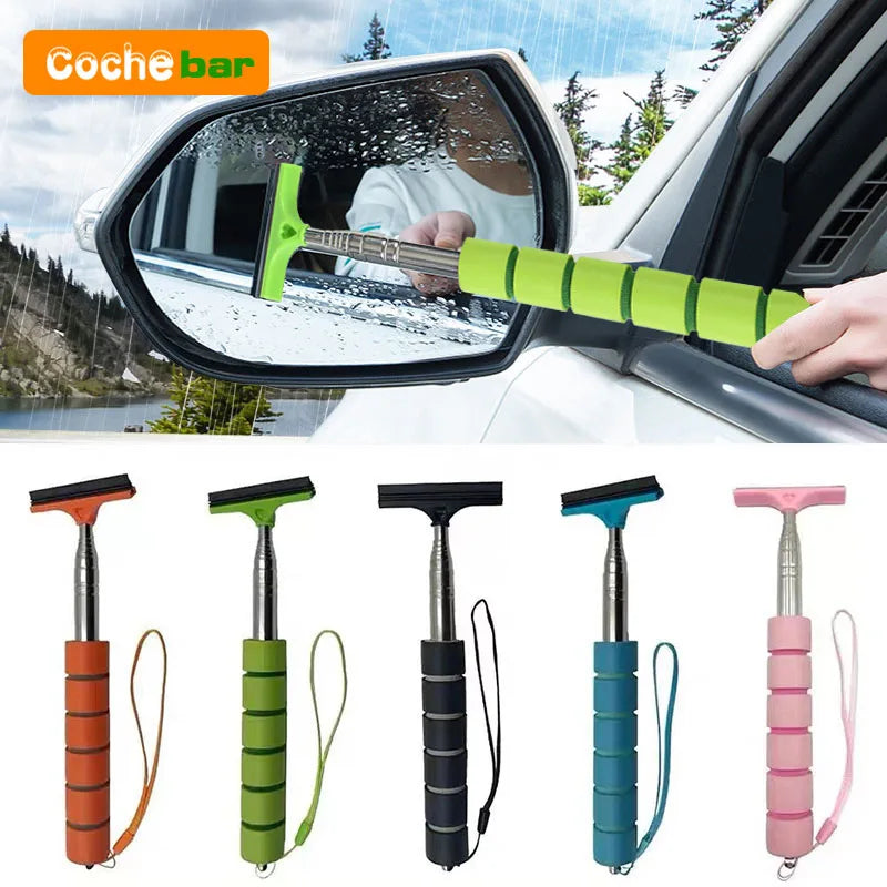Car Rearview Mirror Wiper Cleaning Premium Quality Replacement Accessory