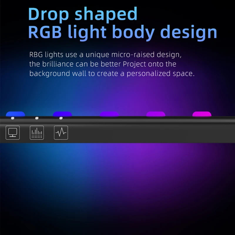 Computer Monitor Light Bar RGB LED Computer Monitor Light Bar Desk Lamp