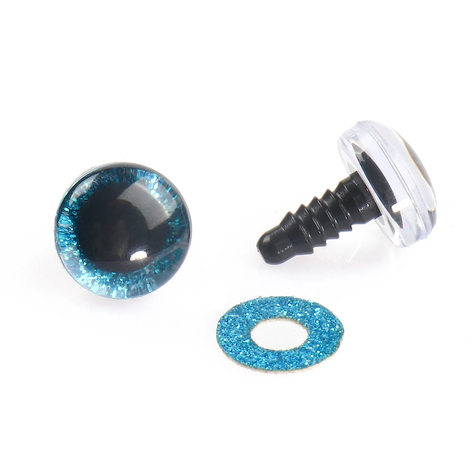 20Sets Plastic Multicolor Eye Sequins Doll Making Safety Eyes Craft Supply
