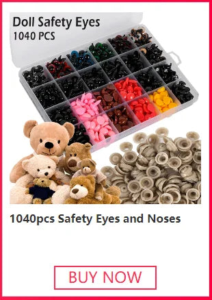 150/500 Pcs Doll Making Eyes Doll Making Safety Eyes Craft Supply