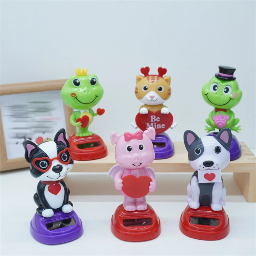 Cute Animal Dashboard Decorations, ABS Car Dashboard Ornament Decoration